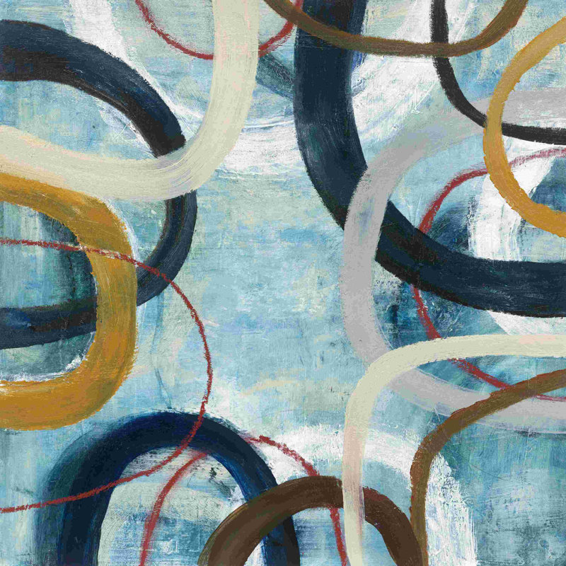 «Dwell I» par Cheryl Warrick - peinture sur toile tendue, H 12 po x l 12 po, Toile tendue, Non