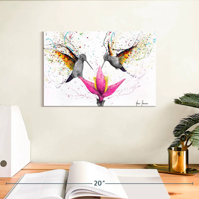 Friendship Hummingbirds, H 8 po x l 12 po