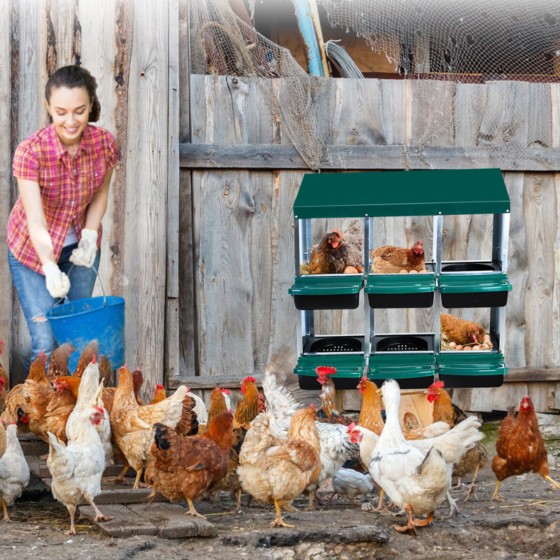 Lavaca Nesting Boxes, Green