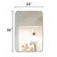 Miroir de salle de bain Morelock-1035106702-1035106698