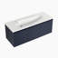 Meuble-lavabo simple mural 47,6 po avec plateau en céramique Aspacia
