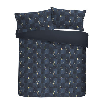 Fusion Cosmic Star Duvet Cover Set Navy
