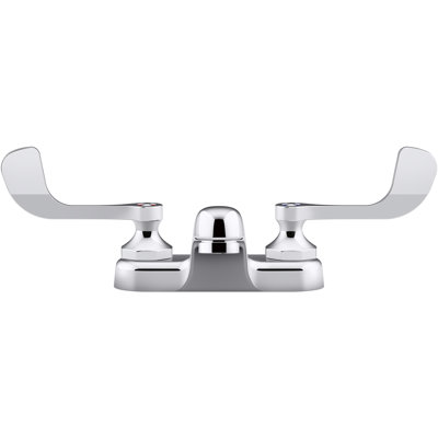Triton Bowe 1.0 GPM Centerset Bathroom Sink Faucet with Laminar Flow and Wristblade Handles, Drain Not Included