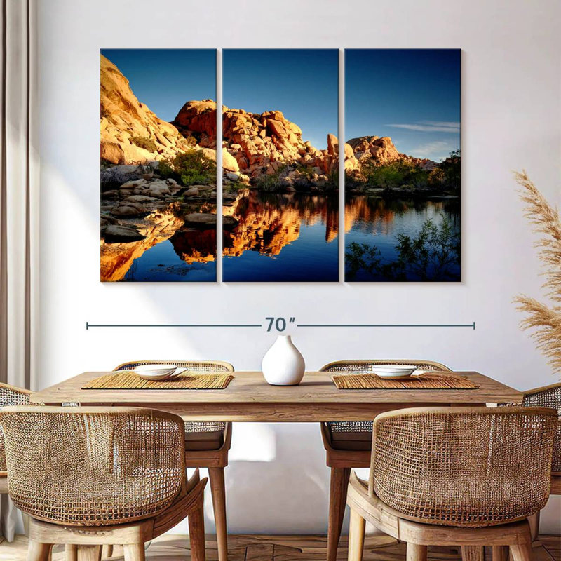 Paysage de piscine Joshua Tree, H 42 po x l 65 po