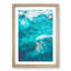 Surfing Waves in Abstract - Framed Print-55728355-55728356