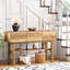 Console 47 po avec 3 tiroirs et 2 tablettes