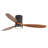 52 Inch Reversible Ceiling Fan Dimmable Light With Remote 6 Speed Silent DC Motor Memory Function