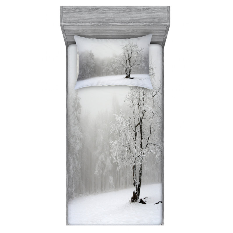 Microfiber Sheet Set, Twin Sheet Set + Fitted Sheet + 1 Pillowcase