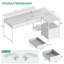 Metal Base Computer Desk-1684251022