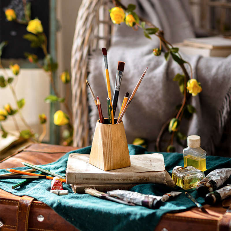 Porte-stylo en bois Aubreeana