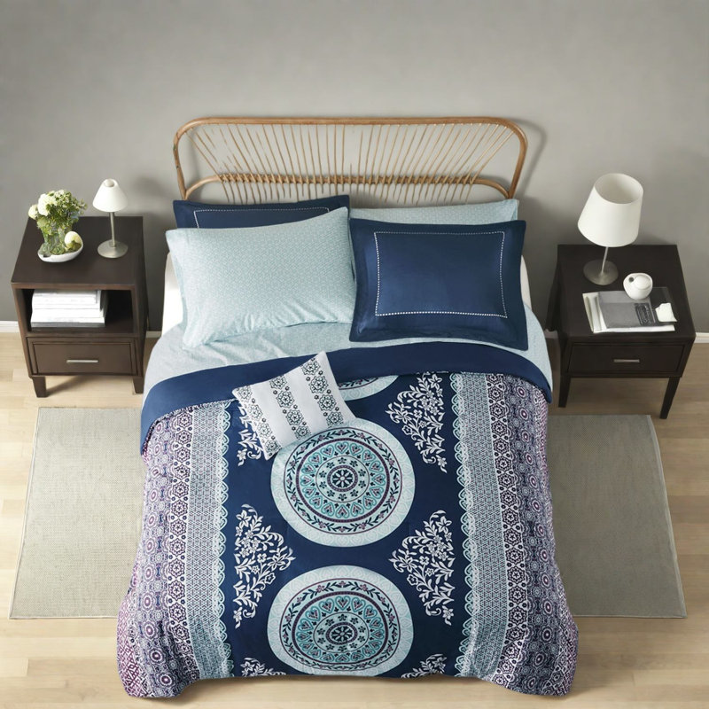 Ensembles de literie bohémiens en polyester chic, pour la maison et la famille