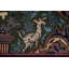 Tapis persan à motif de chasse Hash Design Kashmar 7x10