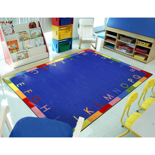 Joy Carpets Educational Rainbow Alphabet Primary by Joy Carpets Area ...