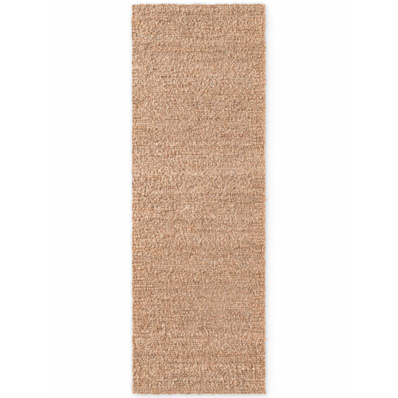 Despoina Hand Woven Area Rug, Beige, Runner 80 x 300 cm