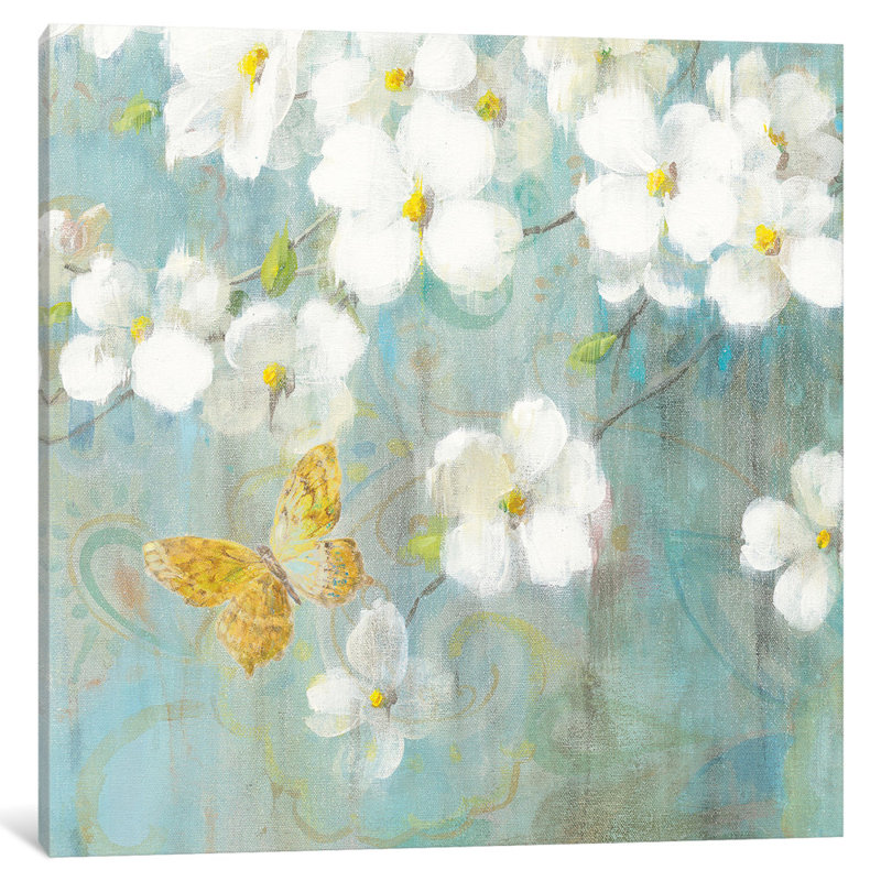 «Spring Dream IV» par Danhui Nai, impression sur toile tendue sur châssis, H 18 po x l 18 po x P 1,5 po, Toile tendue