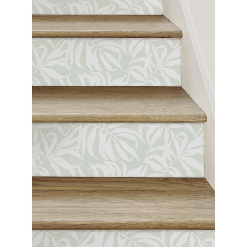 Feuilles de palmier tropicales, H 6 po x l 48 po, ISE