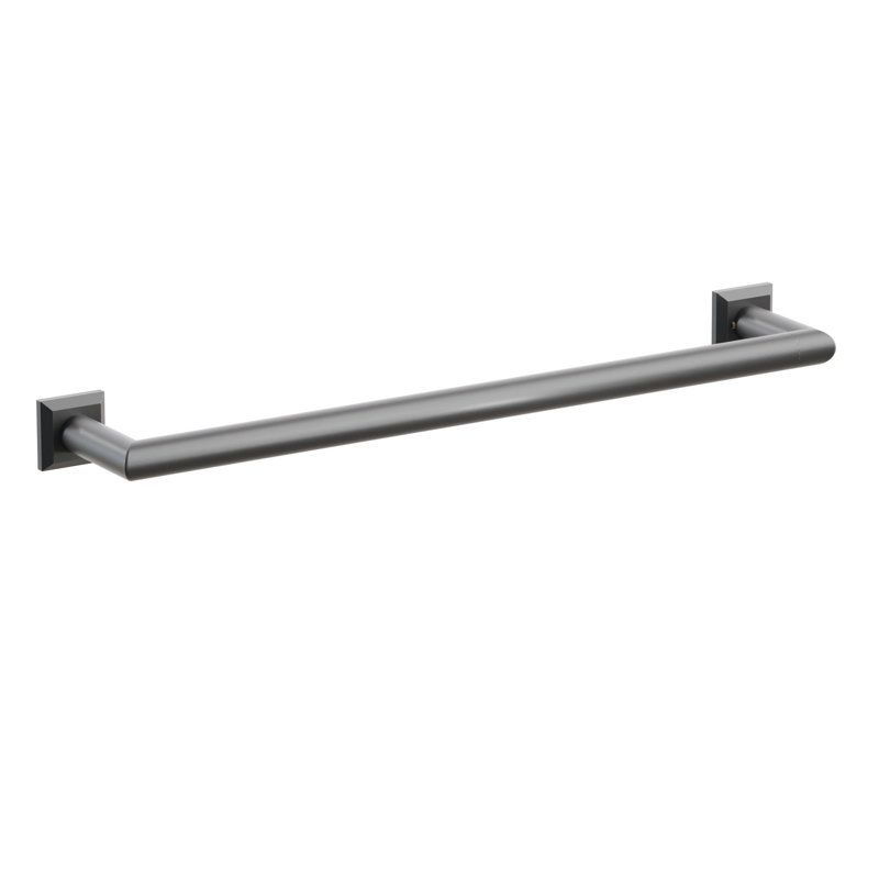 Barre à serviettes Emtek, Bronze frotté à l'huile, H 1,625 po x l 19,625 po x P 3,25 po