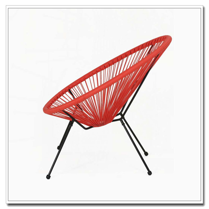 Ensemble de chaise longue de patio, Orange