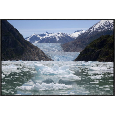 " South Sawyer Glacier And Bay Full Of Bergy Bits "