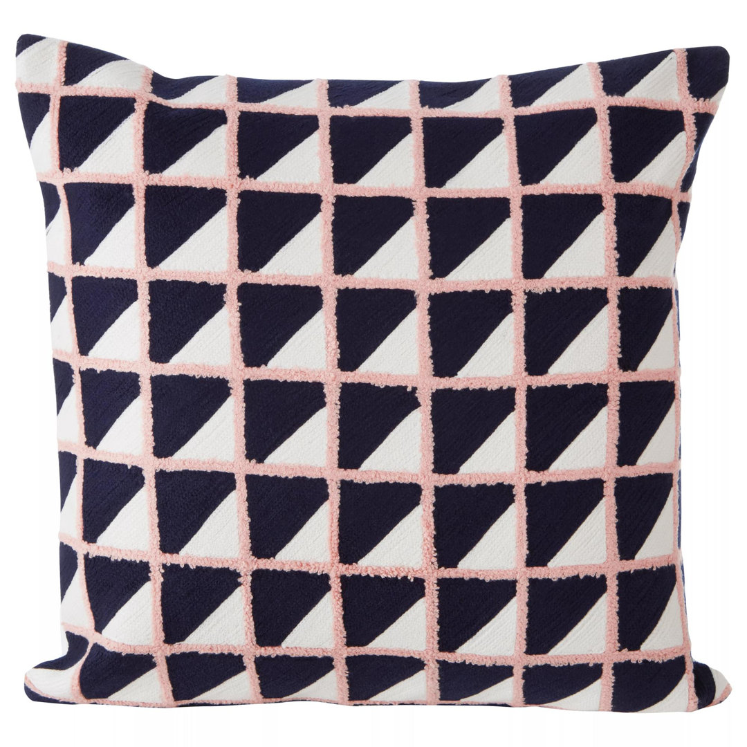 Lance Geometric Square Cushion
