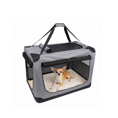 Soft Collapsible Dog Crate, Large‑Dog Travel Kennel Housing