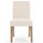 Fabric Upholstered Dining Chairs High Back Parsons Kitchen Chairs With Solid Wood Feet-1401051653