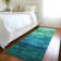 Machine Washable Indoor/Outdoor Cinead ACN1699 Teal Rug