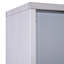 Armoire murale verrouillable en acier inoxydable, 3 tablettes à 12 niveaux, 12 po x 20 po, argent, pour compartiment à médicaments verrouillable pour rangement de médicaments, acier, organisé