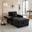 Fauteuil d'appoint confortable en velours côtelé-243103279