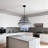6-light Dimmable Tiered Crystal Chandelier