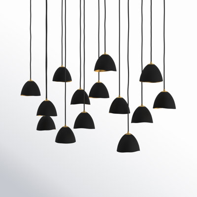 Cotter 14 - Light Dimmable Geometric Chandelier