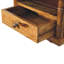 44cm W Solid Wood Bedside Table