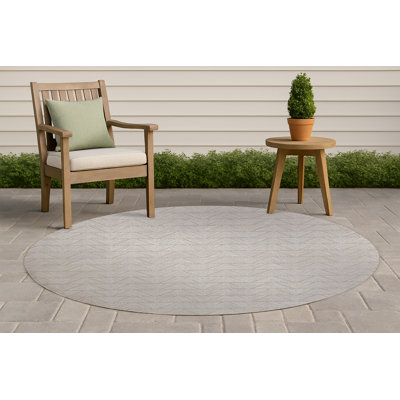 Tapis d'extérieur à rayures antidérapantes Chev