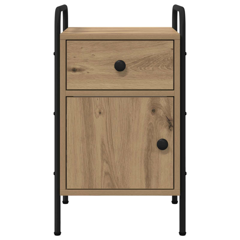 Bedside Table, Artisan Oak