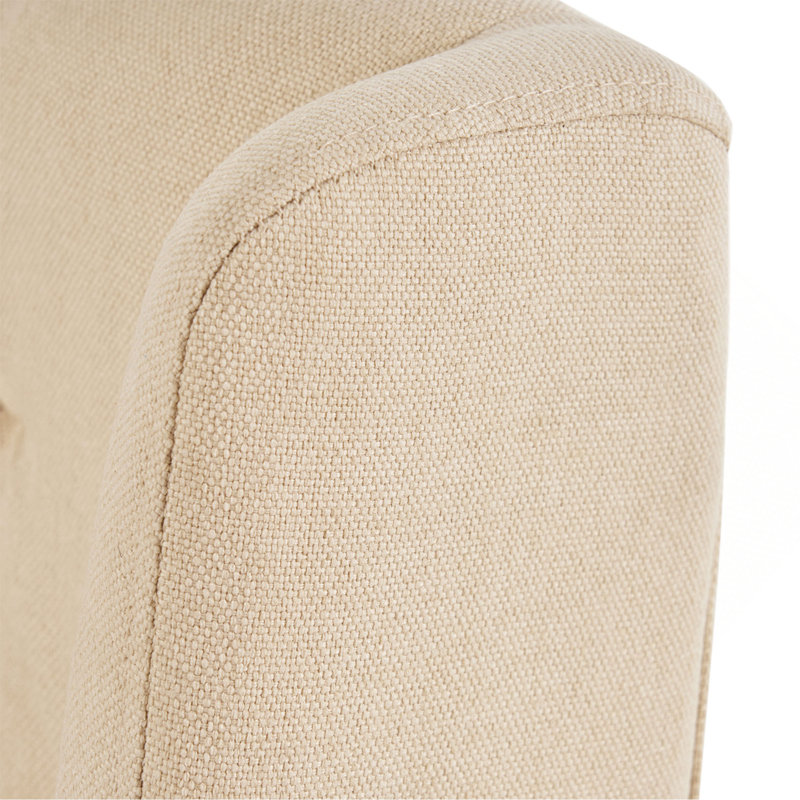 Chaise de salle à manger moderne [ensemble de 2 pièces], Beige