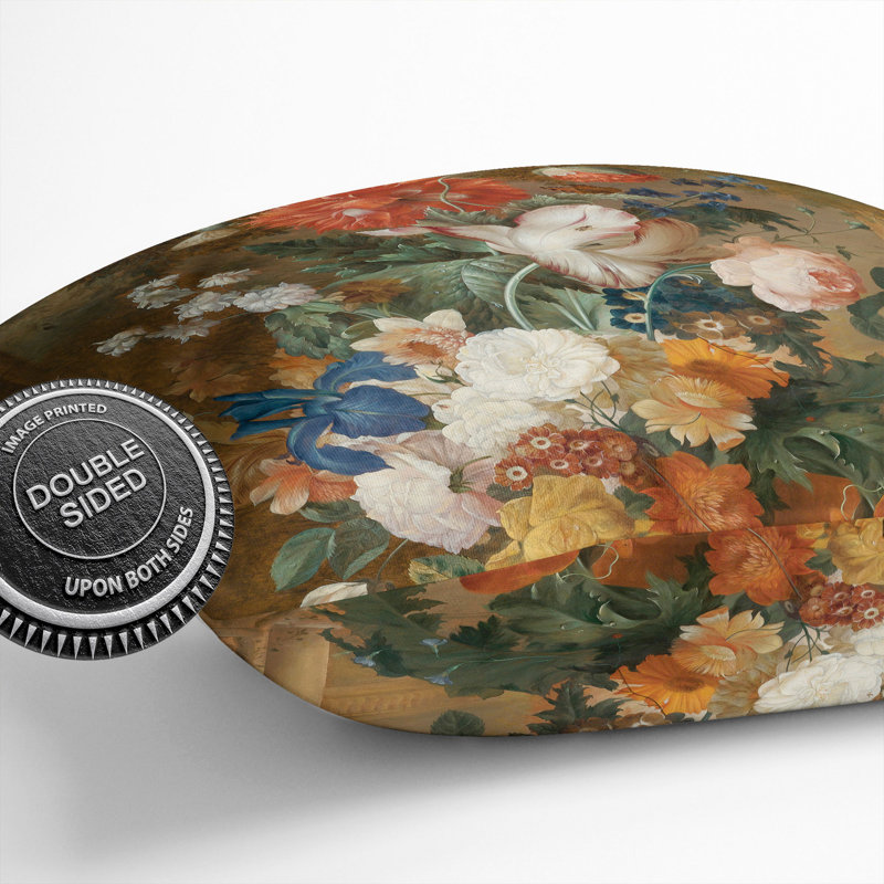 Still Life With Flowers Vol.5 Square Throw Cushion, 40cm H x 40cm W x 15cm D