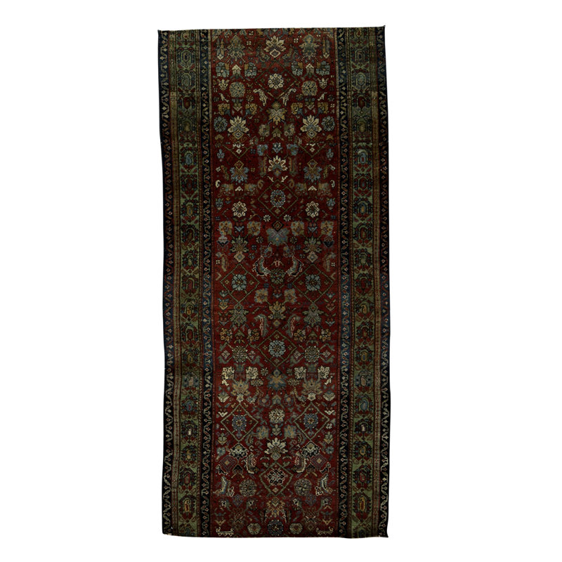 Hand-Knotted High-Quality Red Area Rug