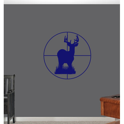 Décalcomanie murale cerf à l’étendue