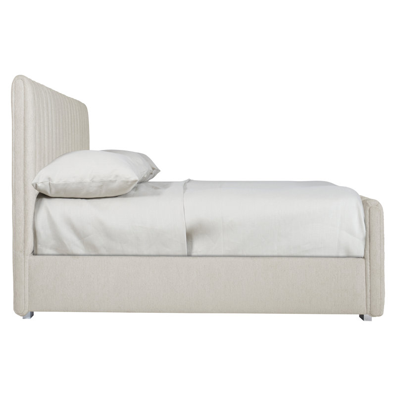 Silhouette Upholstered Low Profile Standard Bed, King