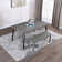 Modern Style Dining Table And Bench Set For Dining Room And Kitchen