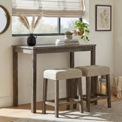 Tanner 3-Piece Counter Height Dining Table Set