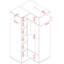 Reba 2 Door Corner Wardrobe-25294125