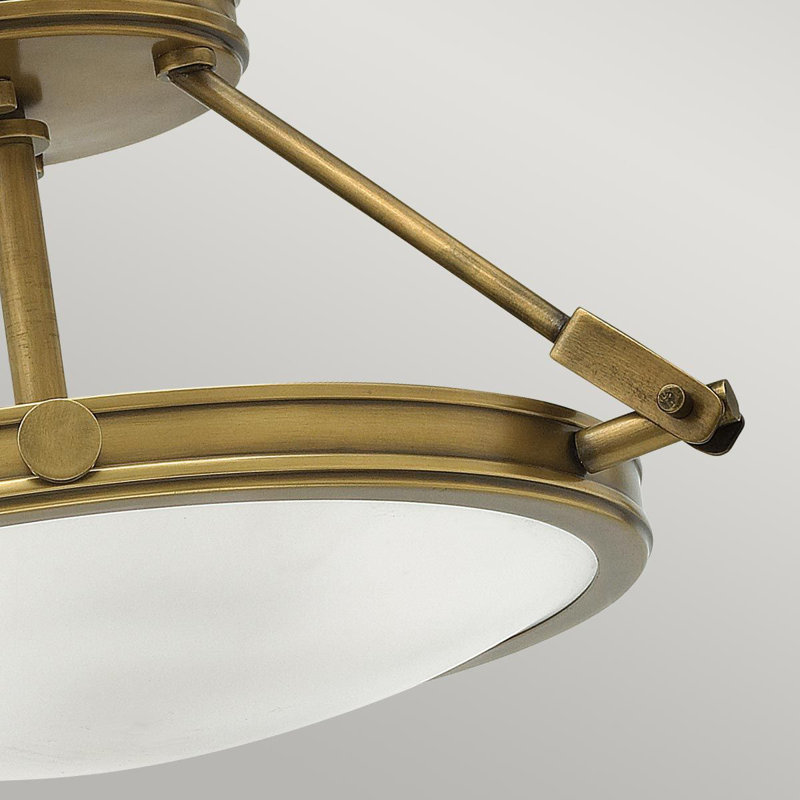 Rennick Glass Semi Flush Mount