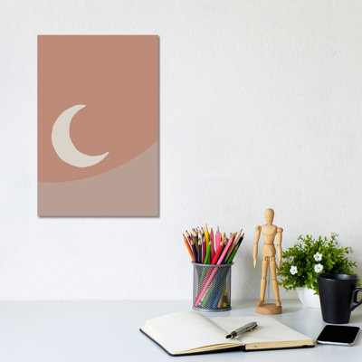 The Moon - Wrapped Canvas Gallery-Wrapped Canvas Giclée
