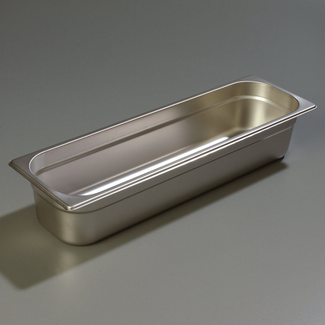 Carlisle Food Service Products DuraPan™ 1.5 Gallons Rectangle Stainless Steel Food Storage Container (Set of 6) Carlisle Food Service Products