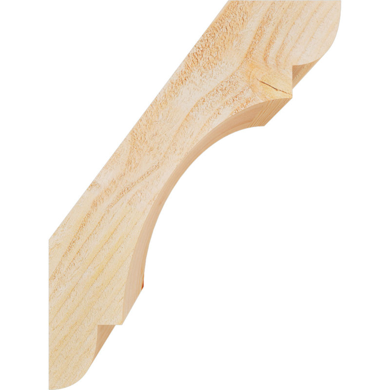 Attelle de genou olympique, Sapin de Douglas, H 16 po x l 6 po x P 12 po, Sciage brut