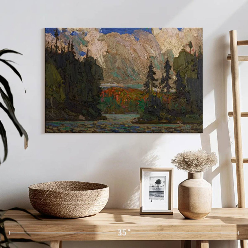 Alvord Black Spruce In Autumn, 16" H x 24" W