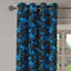 Rideau à œillets décoratif à 2 panneaux Camouflage, 50 po x 96 po, vert armée noir bleu-106380019