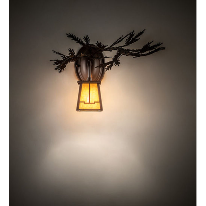 Pine Branch 1 - Light Armed Sconce