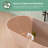 59'' Freestanding Soaking Solid Surface Bathtub-121869563